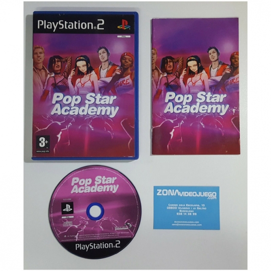 Pop Star Academy, Sony Playstation 2, Pal-Esp