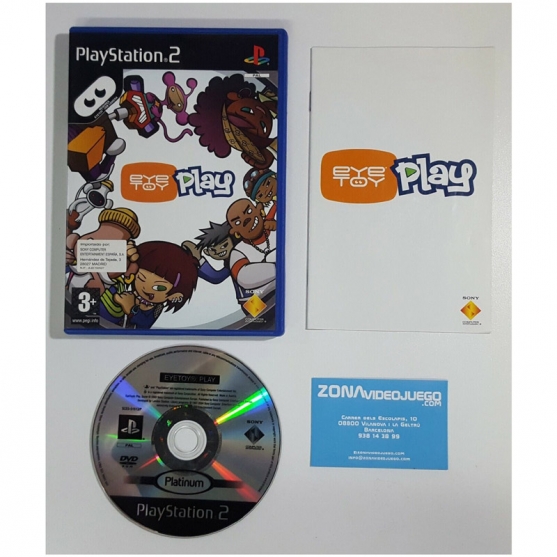 Eye Toy Play, Sony Playstation 2, Pal-Esp