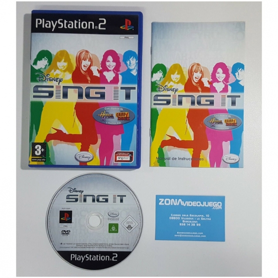 Disney Sing It, Sony Playstation 2, Pal-Esp