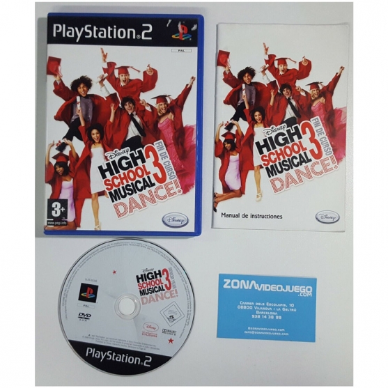 Disney High School Musical 3 Dance! Fin de curso, Sony Playstation 2, Pal-Esp