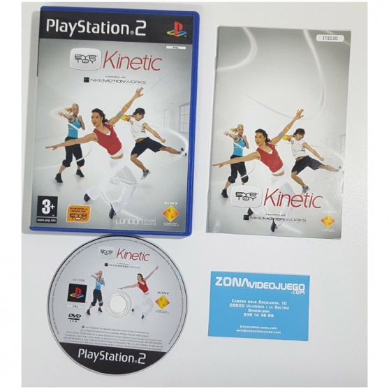 Eye Toy kinetic, Sony Playstation 2, Pal-Esp