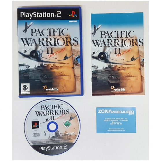 Pacific Warriors II: Dogfight!, Sony Playstation 2, Pal-Esp