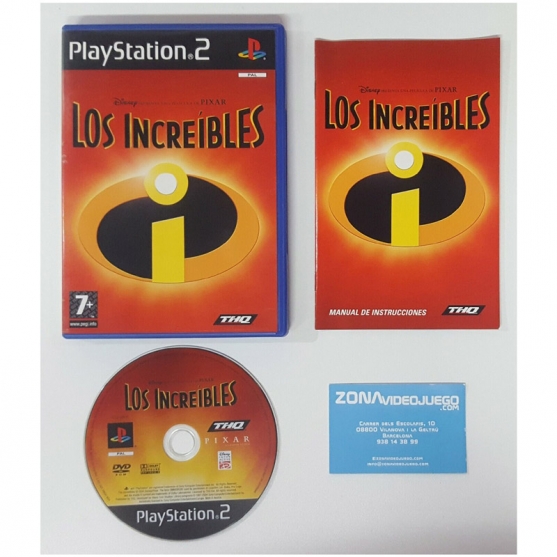 Los increíbles, Sony Playstation 2, Pal-Esp