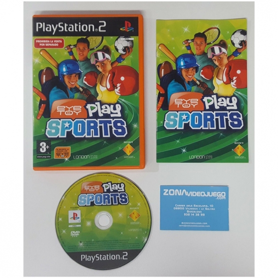 Eye Toy Play Sports, Sony Playstation 2, Pal-Esp