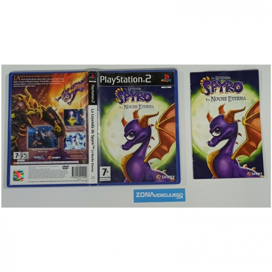 Caja y Manual, La leyenda de Spyro, playstation 2, Pal-Esp. SIN JUEGO
