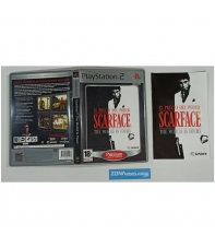 Caja y Manual, El precio del poder Scarface, playstation 2, Pal-Esp. SIN JUEGO