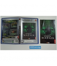 Caja y Manual, Enter the Matrix, Playstation 2, Pal-Esp. SIN JUEGO