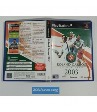Caja Vacia, Roland Garros 2003 French open, Playstation 2, Pal-Esp. SIN JUEGO