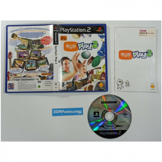 Eye Toy Play 2, Sony Playstation 2, Pal-Esp