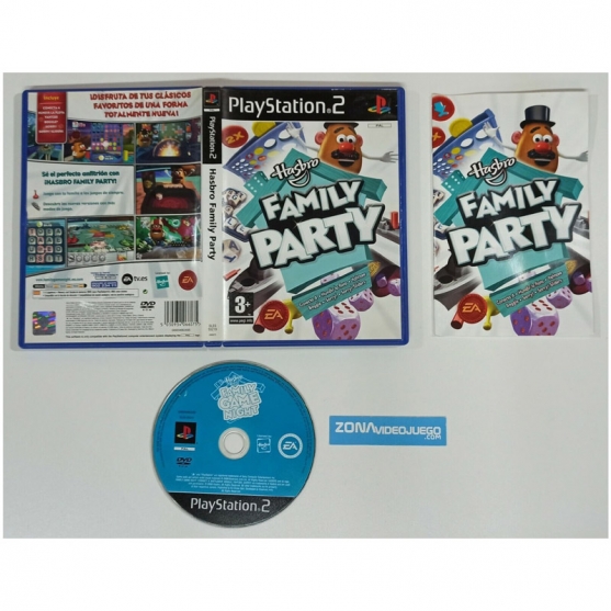 Hasbro Family Party, Sony Playstation 2, Pal-Esp