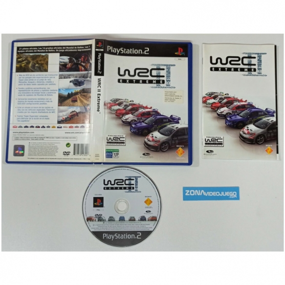 WRC II Extreme, Sony Playstation 2, Pal-Esp