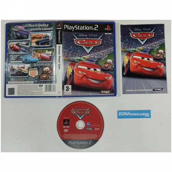 Disney Pixar Cars, Sony Playstation 2, Pal-Esp