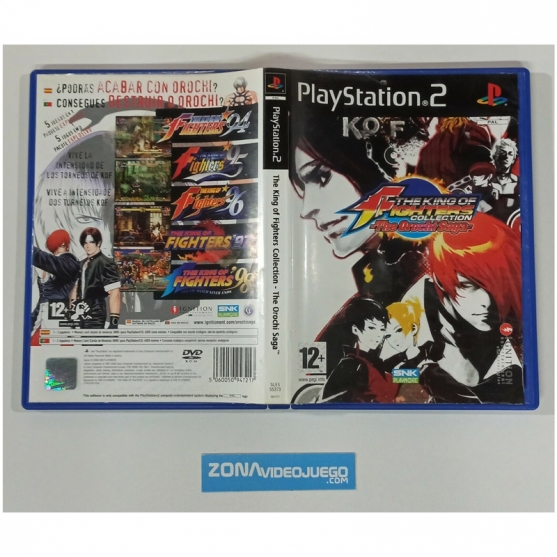 Caja The King of Fighters Collection Orochi Sony Playstation 2 Pal-Esp SIN JUEGO
