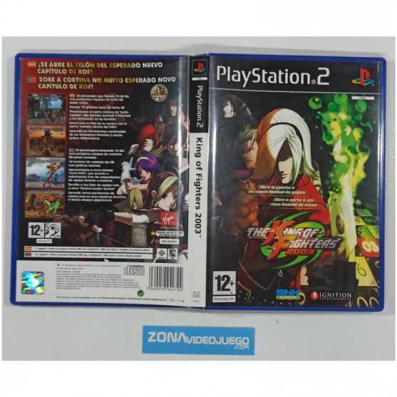 Caja Vacia The King of Fighters 2003, Sony Playstation 2, Pal-Esp. SIN JUEGO