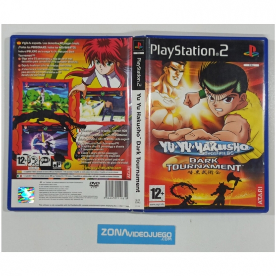 Caja Vacia Yu Yu Hakusho Dark Tournament, Sony Playstation 2, Pal-Esp. SIN JUEGO
