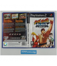 Caja Vacia Street Fighter Alpha Antholog, Sony Playstation 2, Pal-Esp. SIN JUEGO