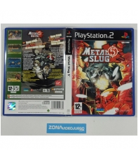 Caja Vacia Metal Slug 5, Sony Playstation 2, Pal-Esp. SIN JUEGO