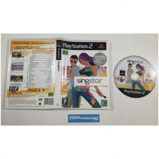 Singstar Sony Playstation 2, Pal-ESP