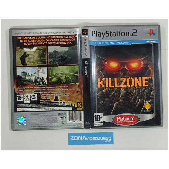 Caja Vacia Killzone, Playstation 2, Pal-Esp. SIN JUEGO