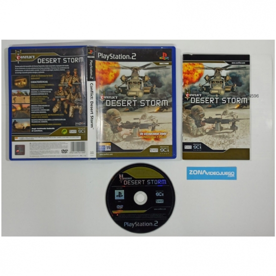 Conflict Desert Storm, Playstation 2, Pal-Esp