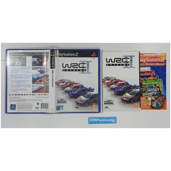 Caja y Manual Wrc 2, Playstation 2, Pal-Esp. SIN JUEGO
