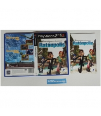 Caja y Manual Ratónpolis, Sony Playstation 2, Pal-esp. SIN JUEGO