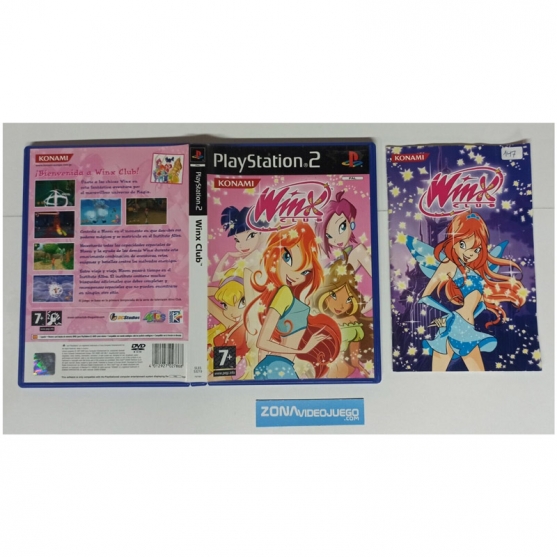 Caja y Manual Winx Club, Sony Playstation 2, Pal-esp. SIN JUEGO