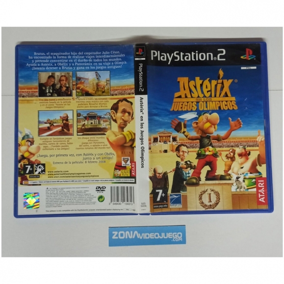 Caja vacia Asterix en los Juego Olimpicos Sony Playstation 2 Pal-esp. SIN JUEGO
