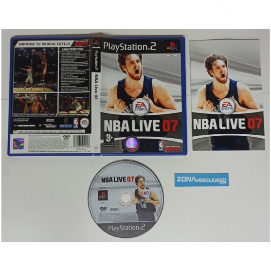 Nba Live 07, Sony Playstation 2, Pal-esp