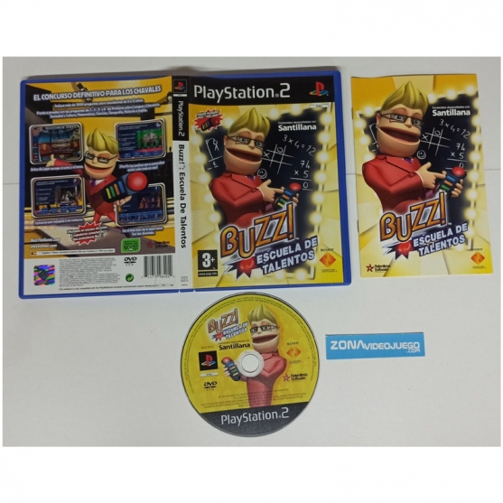 Buzz! Escuela de Talentos, Sony Playstation 2, Pal-esp