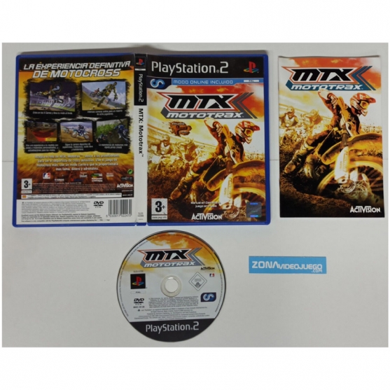 Mtx Mototrax, Sony Playstation 2, Pal-esp