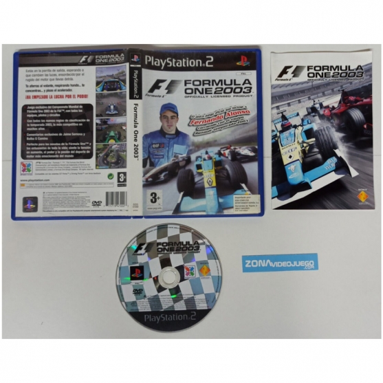 Formula One 2003, Sony Playstation 2, Pal-esp