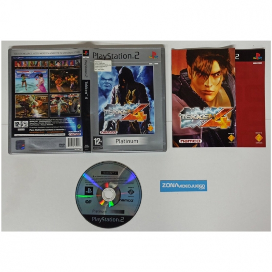 Tekken 4, Sony Playstation 2, Pal-esp