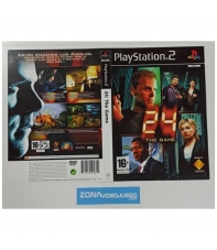Caratula Original 24 The Game, Playstation 2
