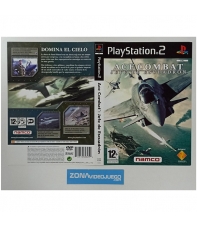 Caratula Original Ace Combat Jefe de Escuadron, Playstation 2