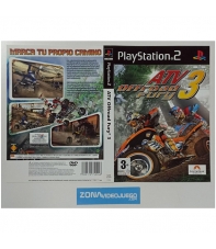 Caratula Original ATV Offroad Fury 3, Playstation 2
