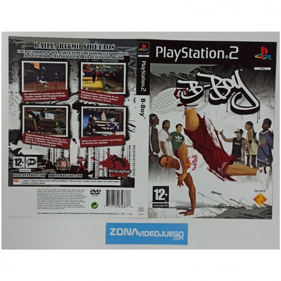 Caratula Original B-Boy, Playstation 2