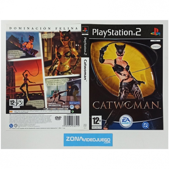 Caratula Original Catwoman, Playstation 2