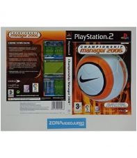 Caratula Original Championship Manager 2006, Playstation 2