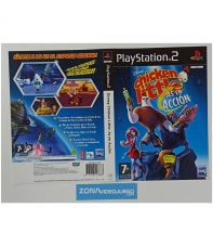Caratula Original Chicken Littke As en Acción, Playstation 2