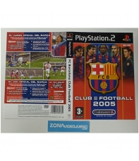 Caratula Original Club Football 2005 Fc Barcelona, Playstation 2