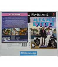 Caratula Original Corrupcion en Miami, Playstation 2