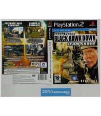 Caratula Original Delta Force Black Hawk Down Team Sabre, Playstation 2