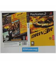 Caratula Original Driv3r, Driver 3 Playstation 2
