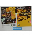 Caratula Original Driv3r, Driver 3 Playstation 2