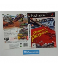 Caratula Original Driven to destruction, Playstation 2