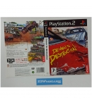 Caratula Original Driven to destruction, Playstation 2