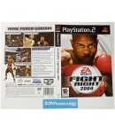 Caratula Original Ea Sports Fight Night 2004, Playstation 2