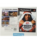 Caratula Original EA Sports Fight Night Round 2, Playstation 2