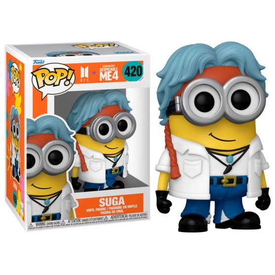 Pop! Suga 420 Bts Illumination's Despicable Me 4